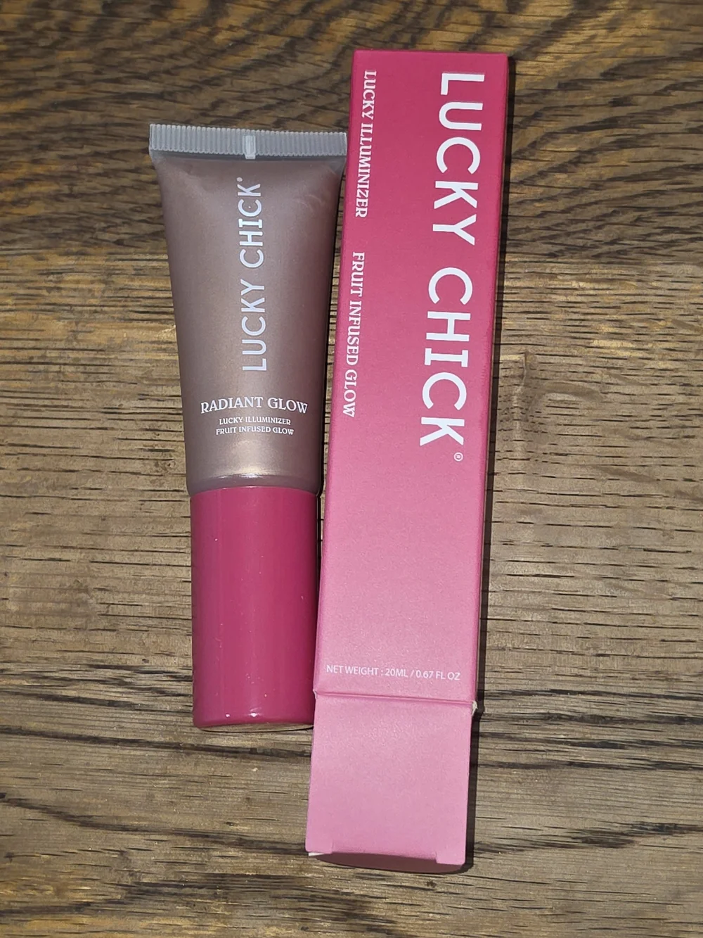 Lucky Chick Lucky Illuminizer Fruit Infused Glow - Radiant Glow 0.67fl Oz BNIB
